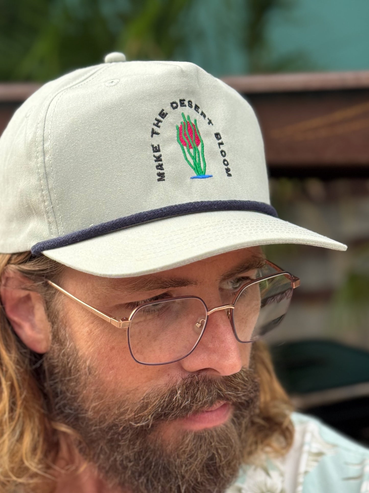 Make The Desert Bloom - Bitcoin Golf rope cap