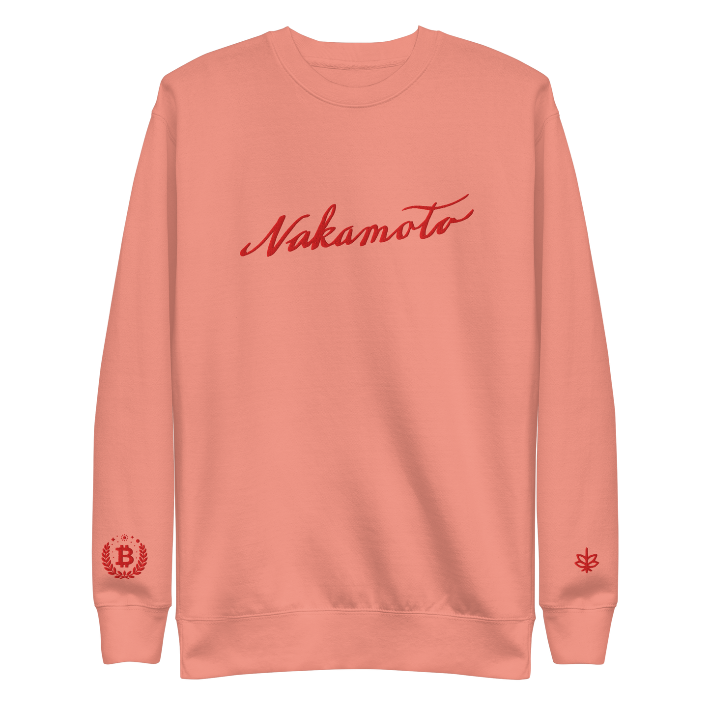 Nakamoto 1776 Embroidered Premium Sweatshirt