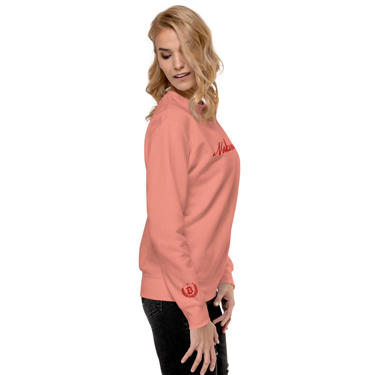 Nakamoto 1776 Embroidered Premium Sweatshirt