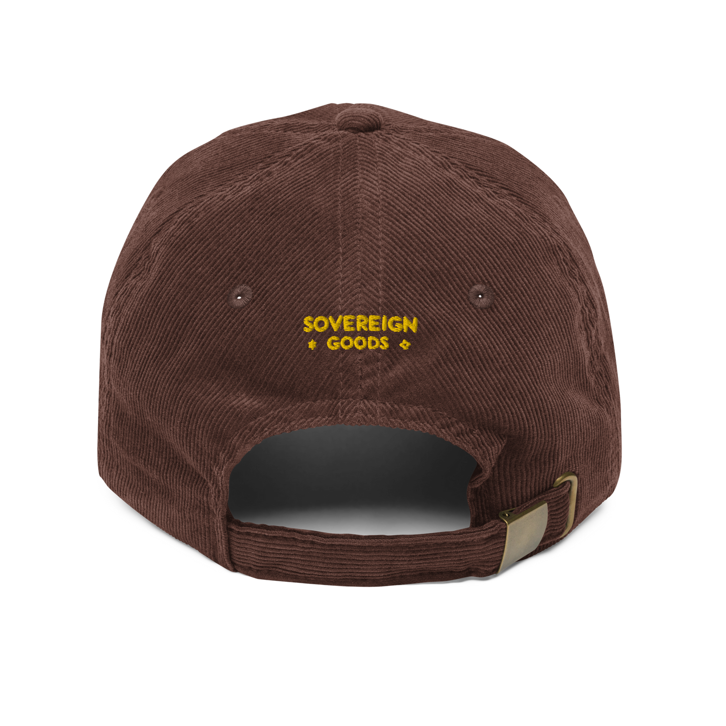 Stack Hazy Vintage Corduroy Cap - Retro Crypto Hat