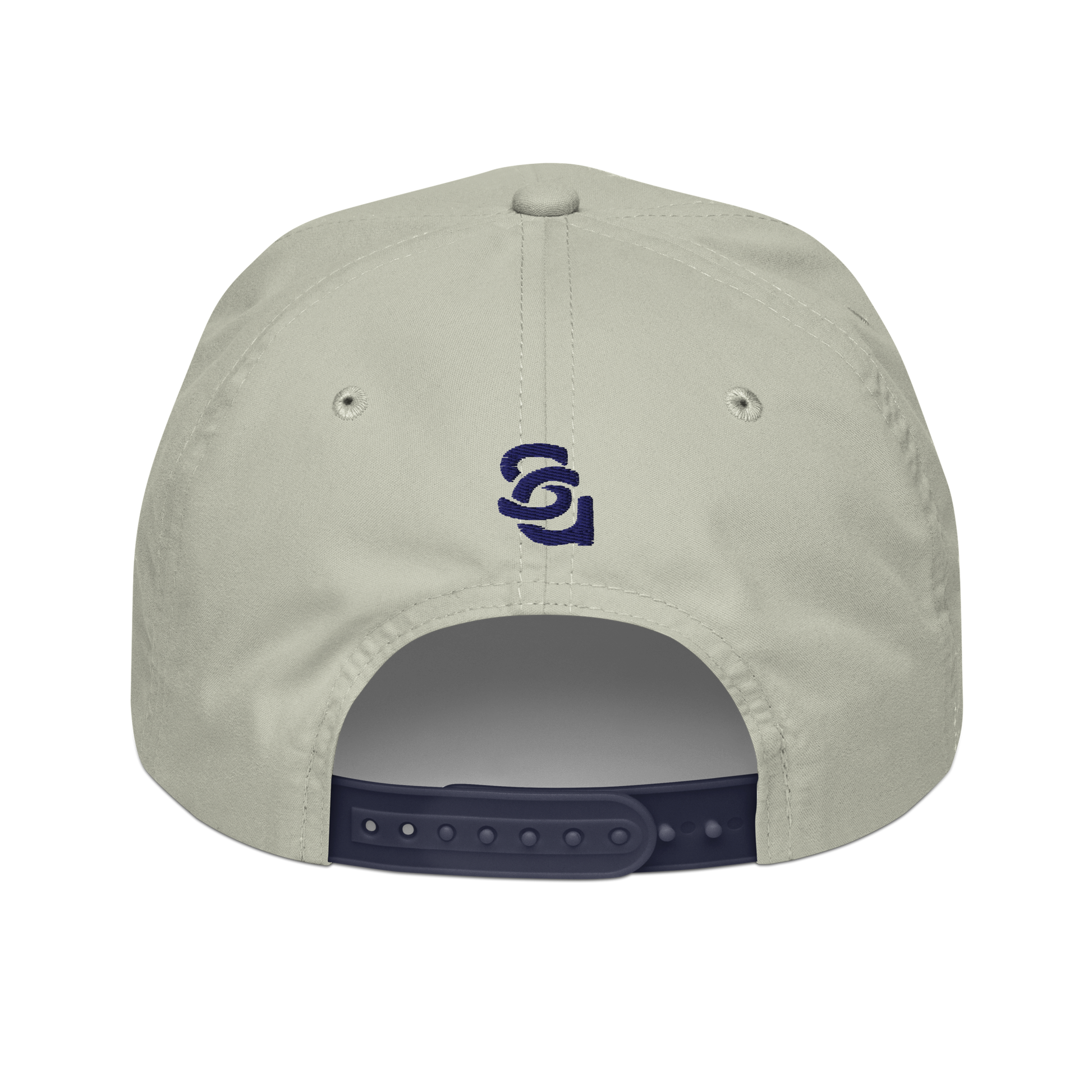Back of No 2nd best Sovereign Goods Co. hat with SG logo