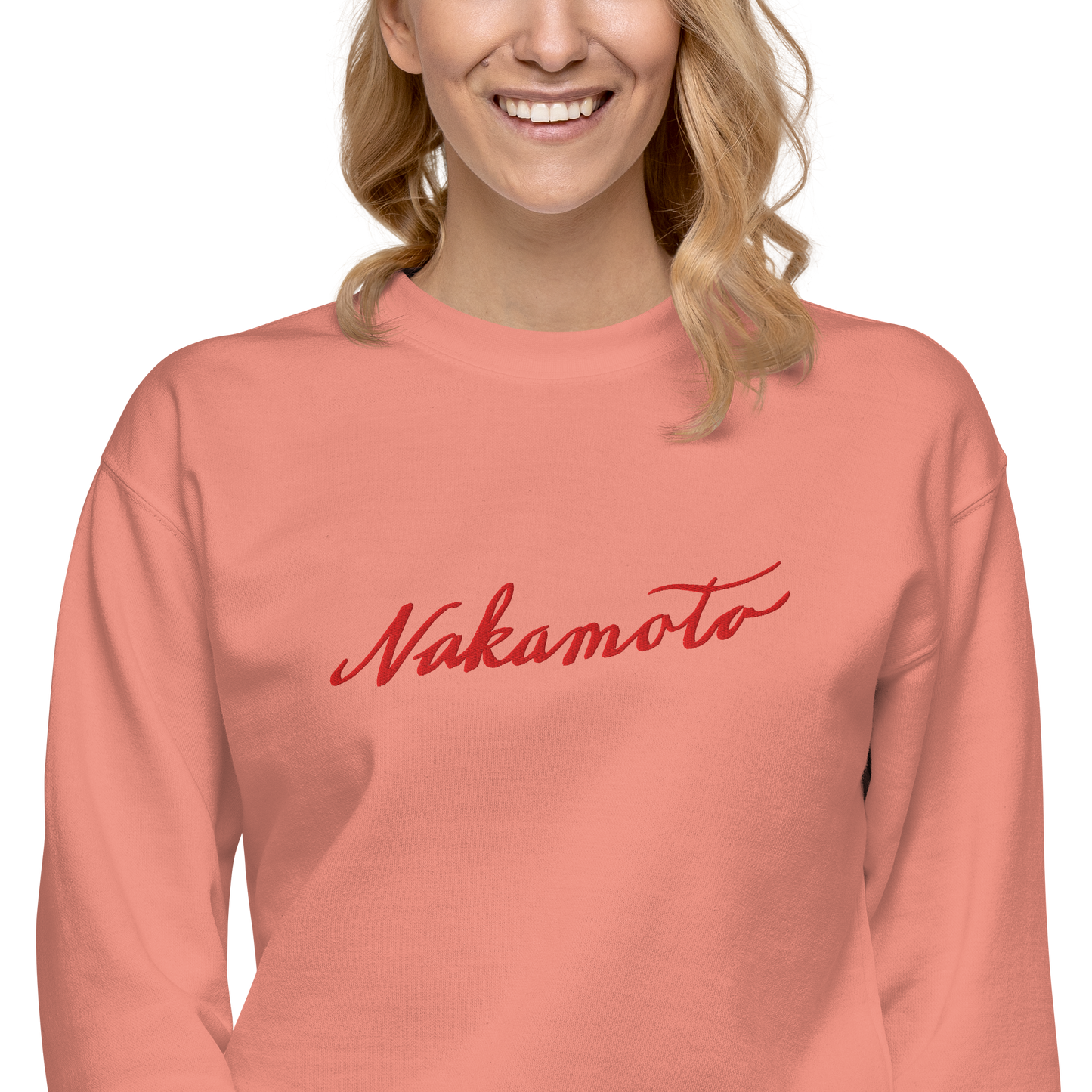 Nakamoto 1776 Embroidered Premium Sweatshirt