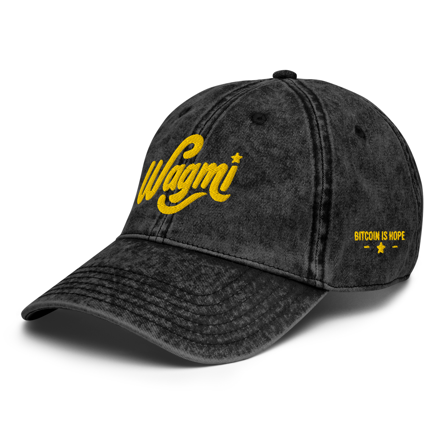 We're All Gonna Make It! Vintage Cotton Twill Cap - Crypto Optimism Hat