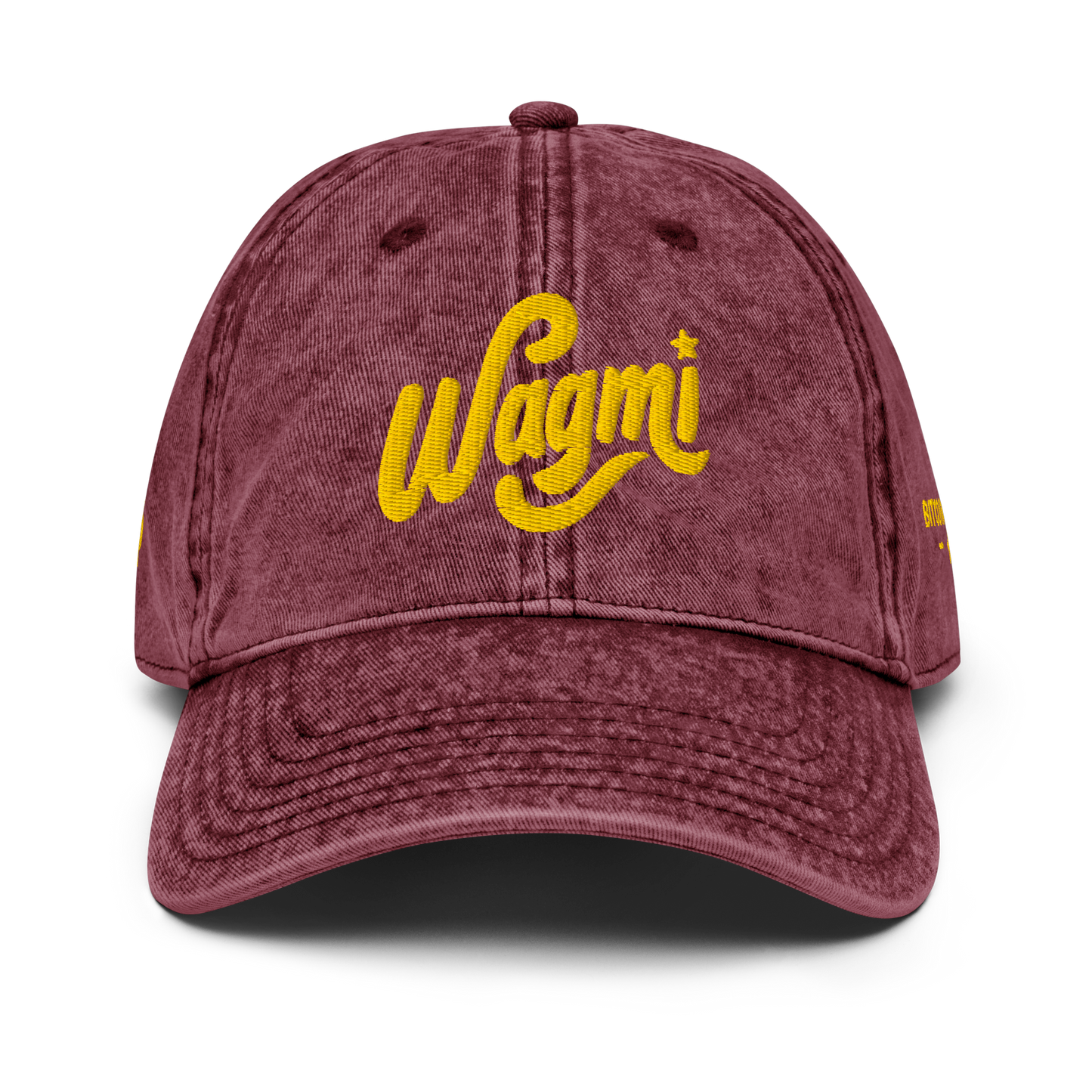 We're All Gonna Make It! Vintage Cotton Twill Cap - Crypto Optimism Hat