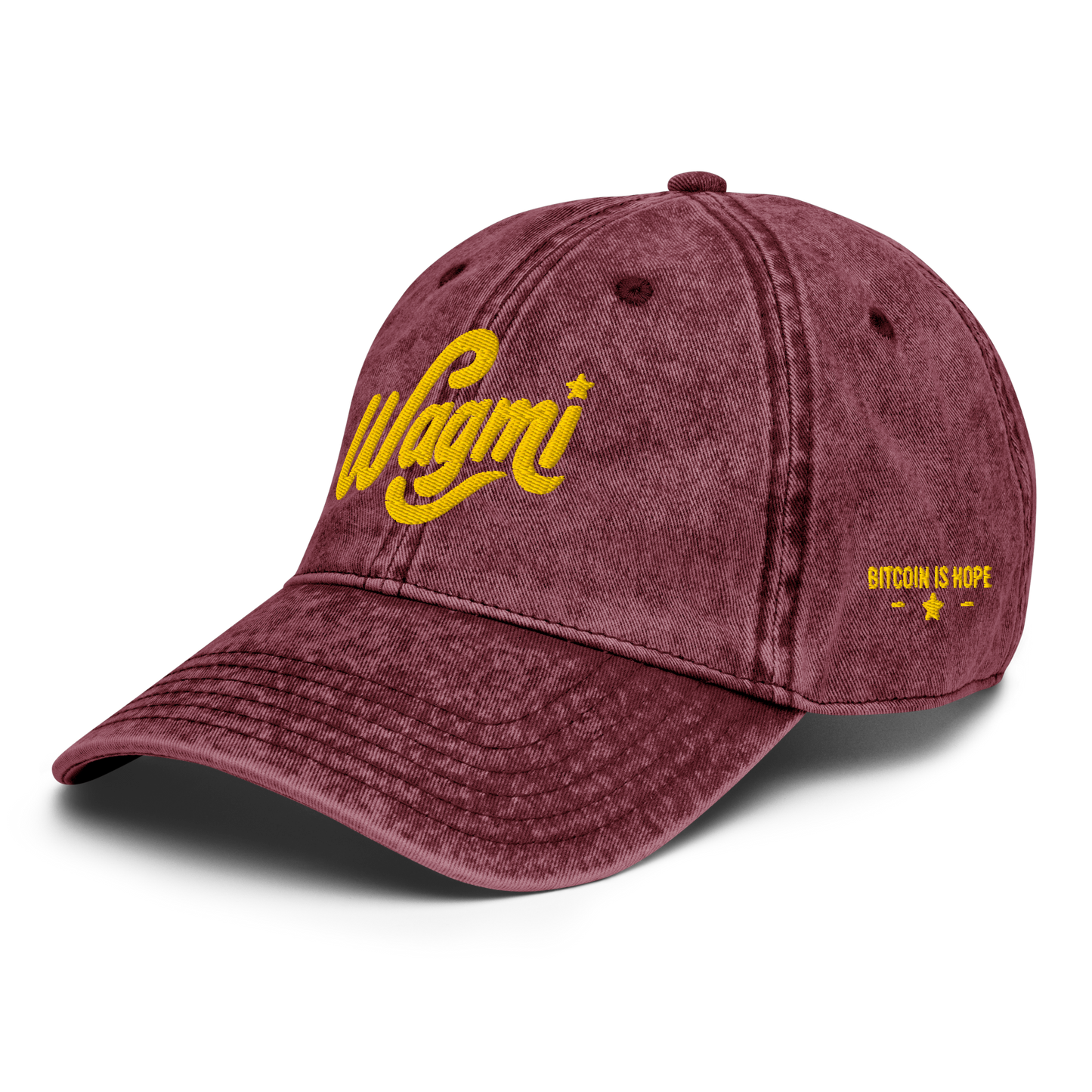 We're All Gonna Make It! Vintage Cotton Twill Cap - Crypto Optimism Hat